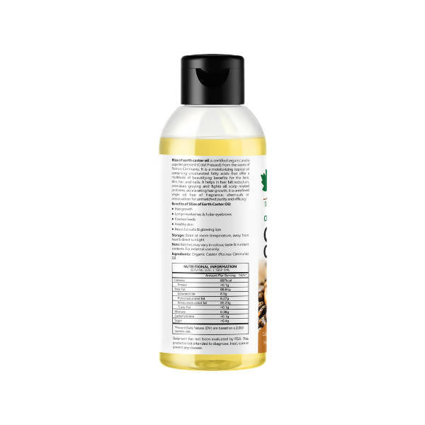 Bliss of Earth Certified Organic Castor Oil - Grab2buy