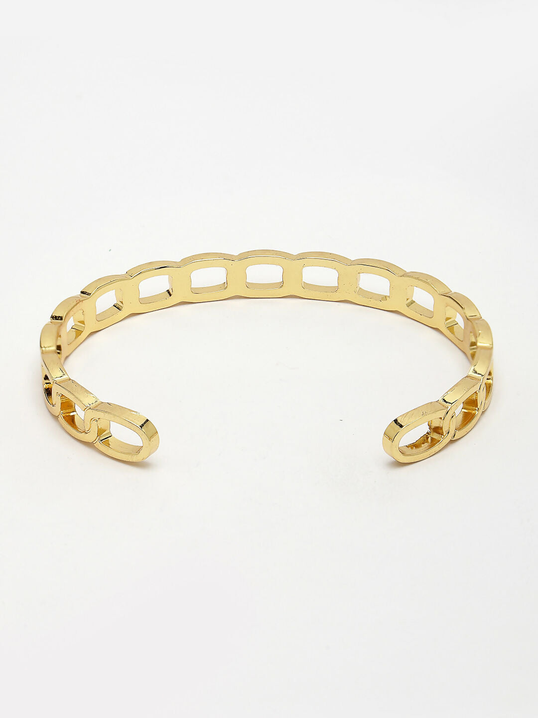 NVR Men's Set of 2 Gold & Black Rhodium-Plated Metal Cuff Bracelet - Grab2buy