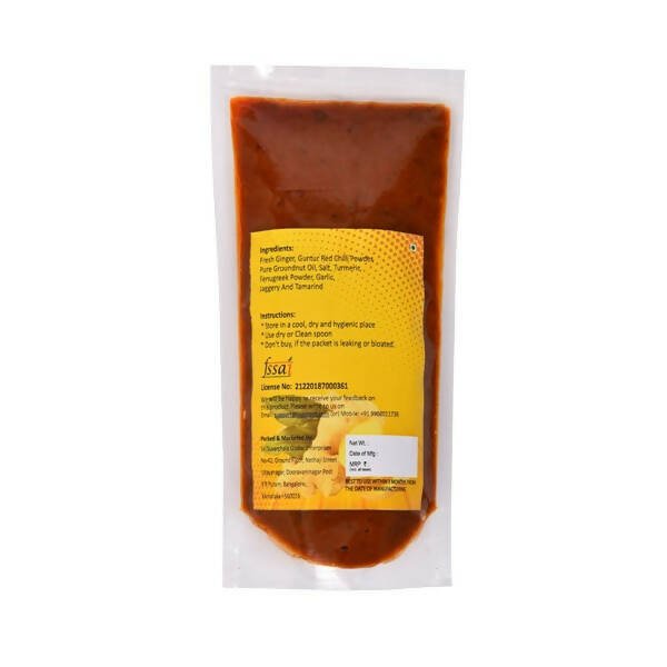 Amoga's Pickles Factory Ginger Pickle Andhra Style - Grab2buy