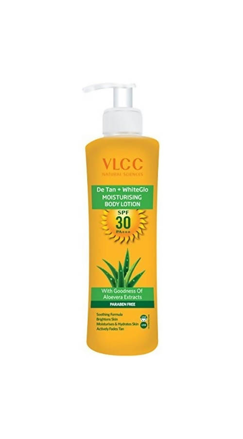 VLCC De Tan + White Glo Moisturising Body Lotion SPF 30 PA+++ Grab2Buy VLCC Grab2Buy