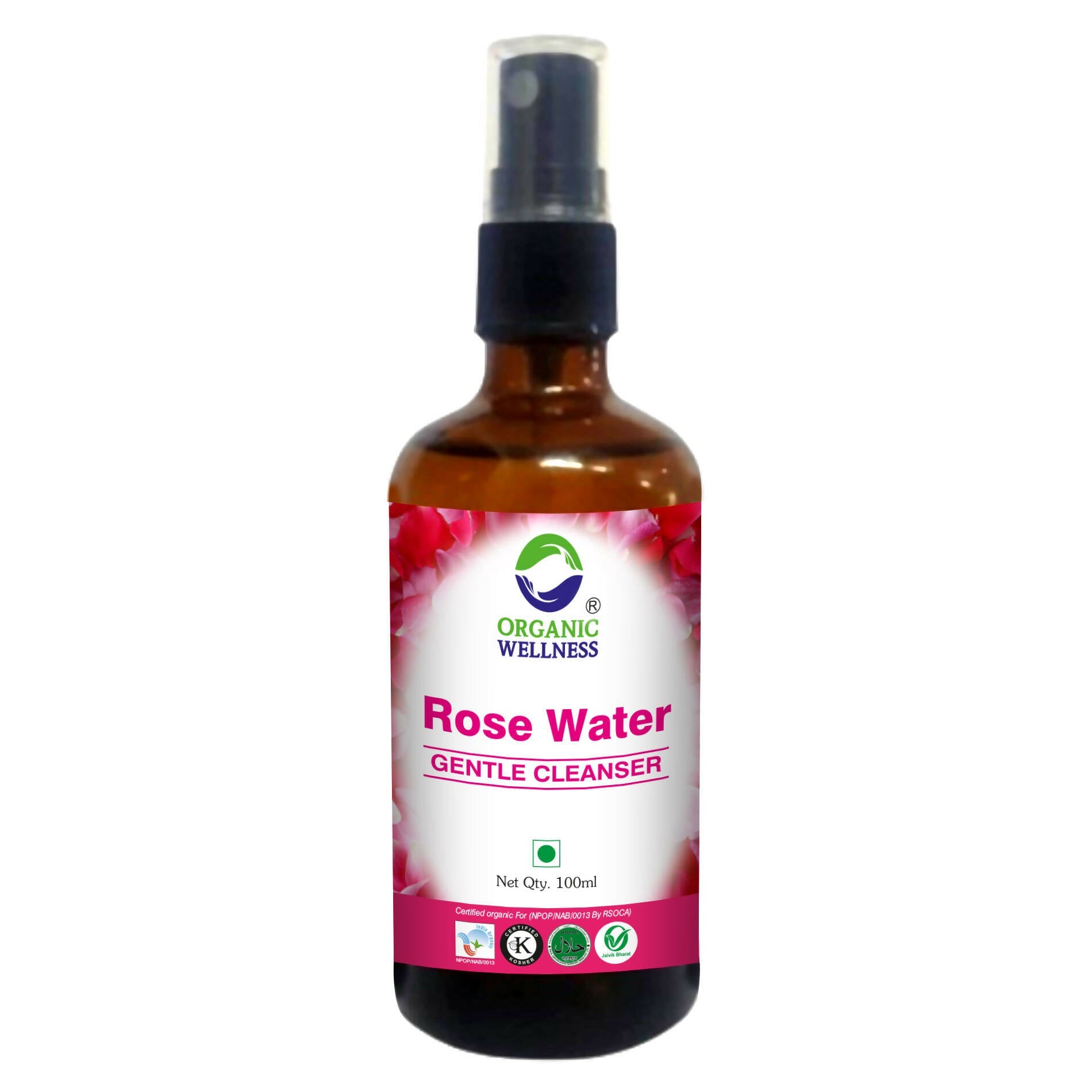 Organic Wellness Rose Water Gentle Cleanser - Grab2buy
