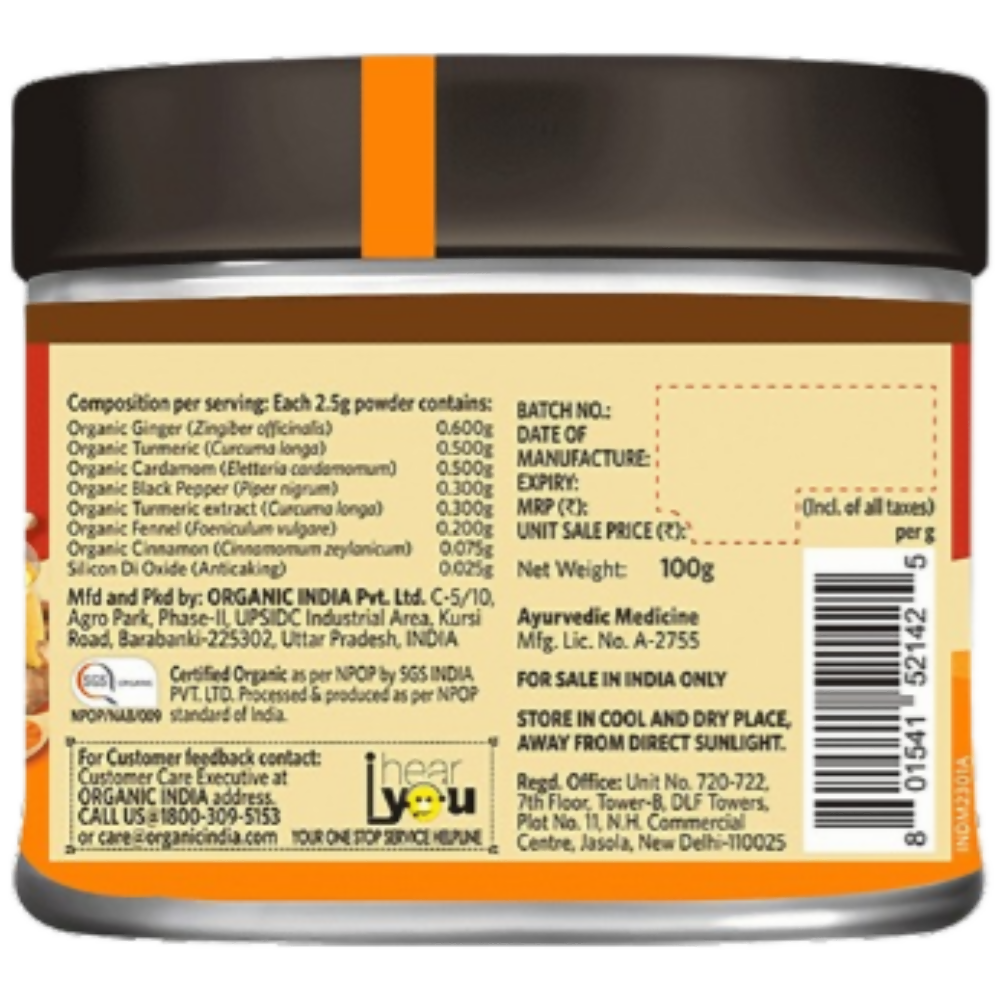 Organic India Turmeric Latte Instant Premix - Grab2buy