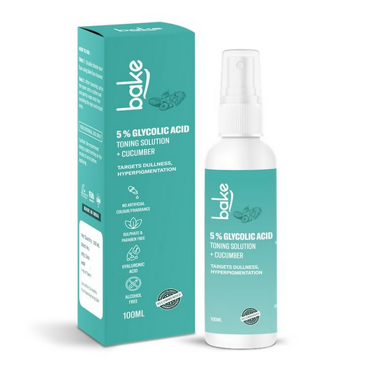 Bake 5% Glycolic Acid Toning Solution Grab2Buy Bake Grab2Buy