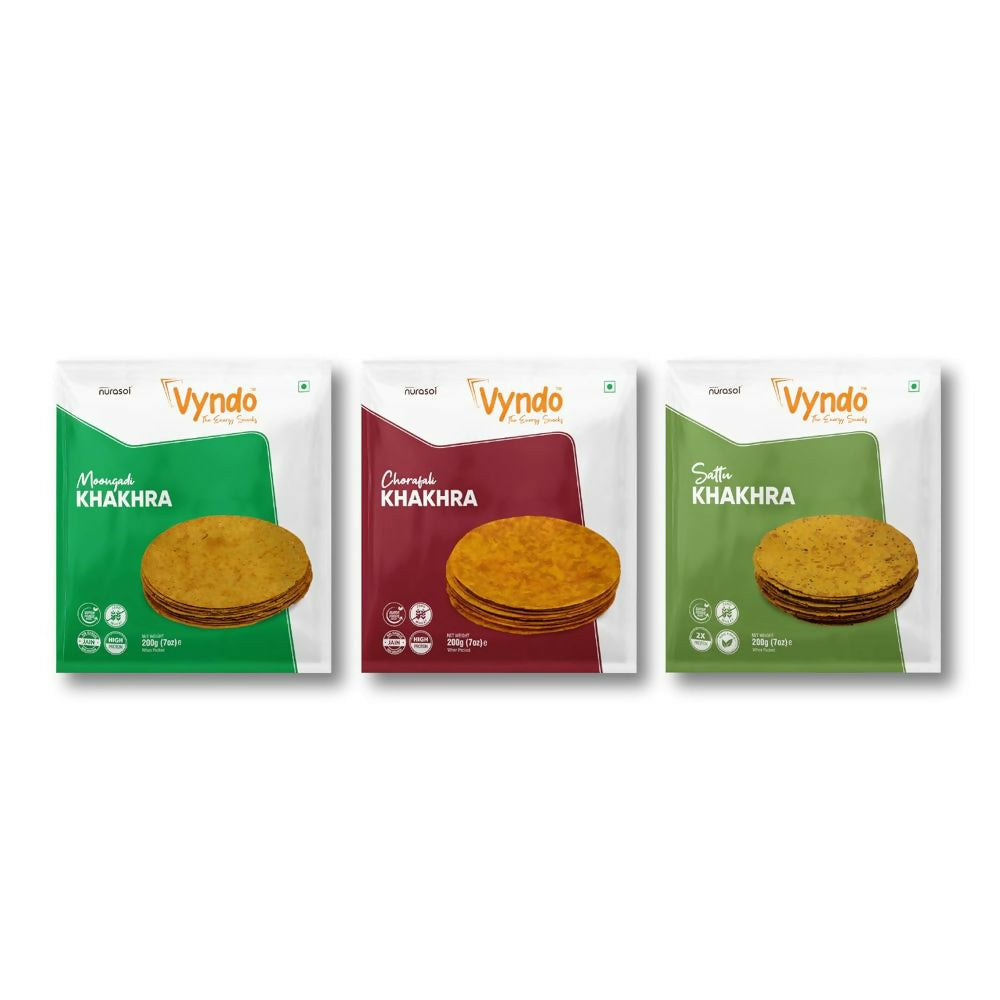 Vyndo Protein Rich Khakhra Combo - Grab2buy