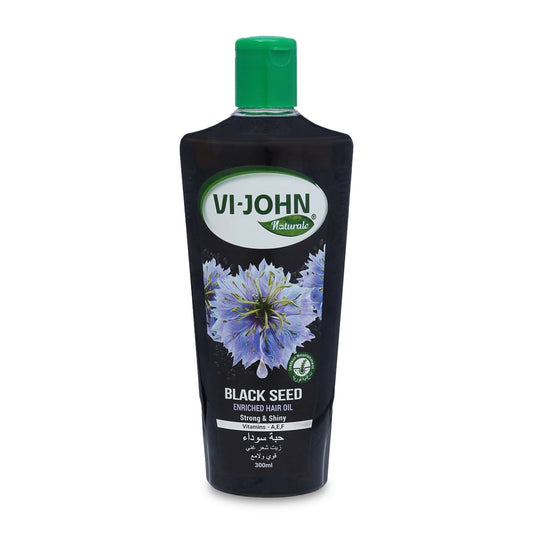VI-JOHN Naturale Black Seed Enriched Hair Oil Strong & Shiny with Vitamin A.E & F Grab2Buy VI-JOHN Grab2Buy