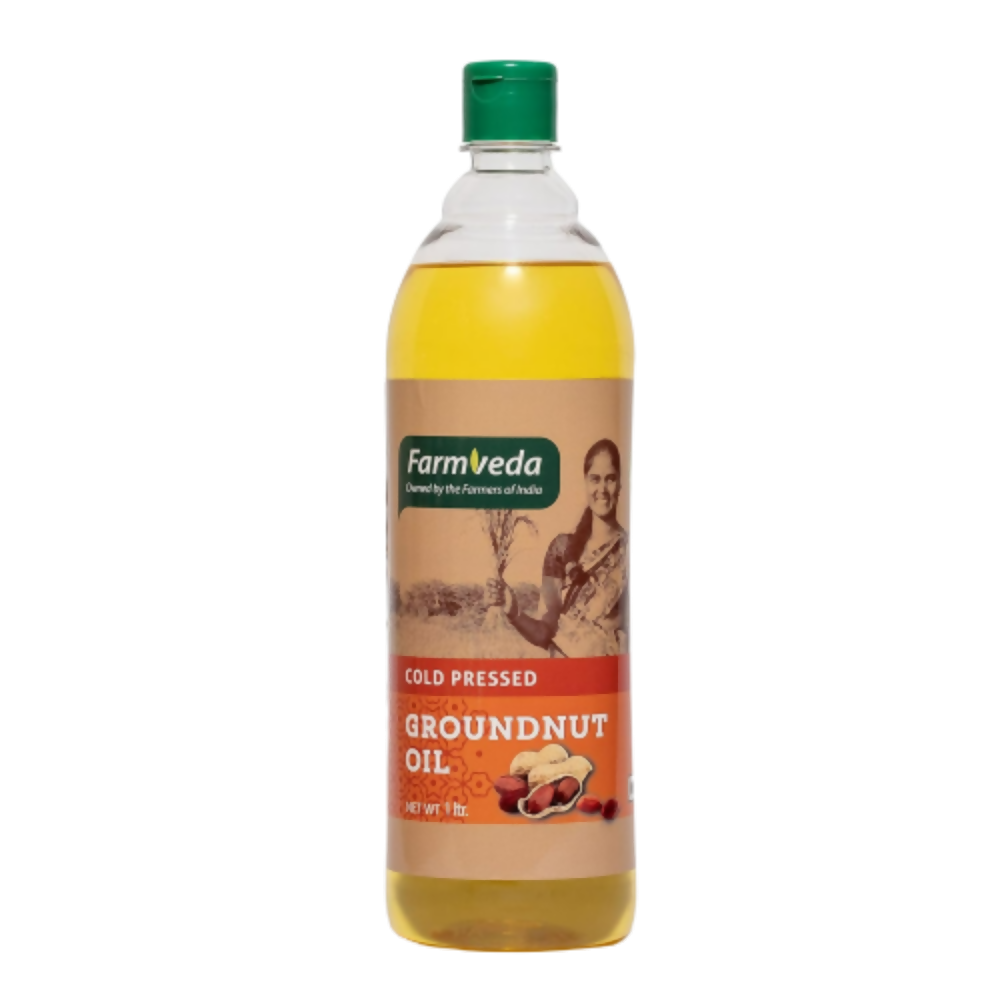 Farmveda Cold Pressed Groundnut Oil - Grab2buy