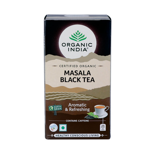 Organic India Masala Black Tea Bags Genie India