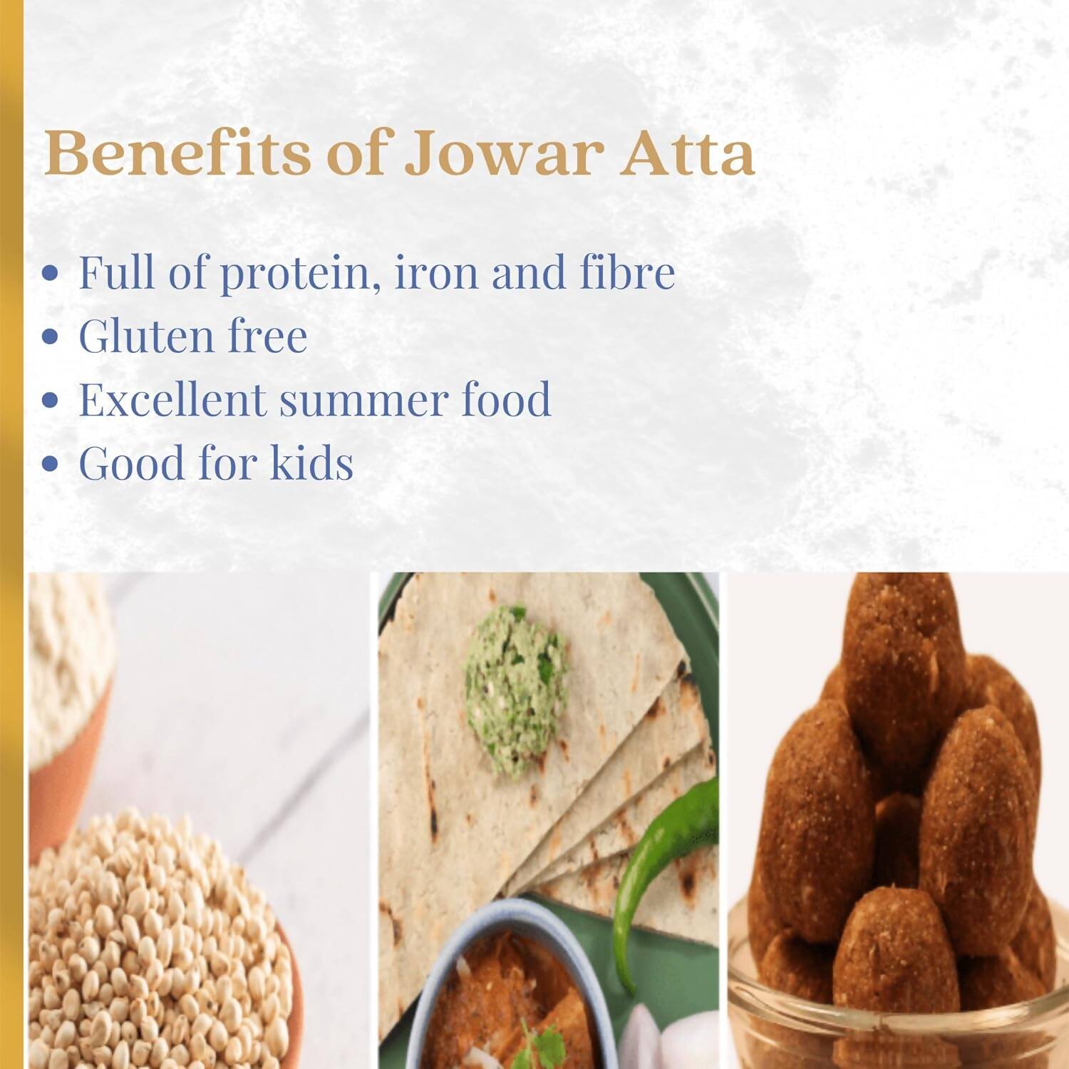 Earthen Story Certified Organic Jowar Flour - Distacart