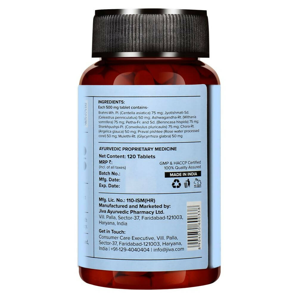 Jiva Ayurveda Stress-Free Tablets - Distacart
