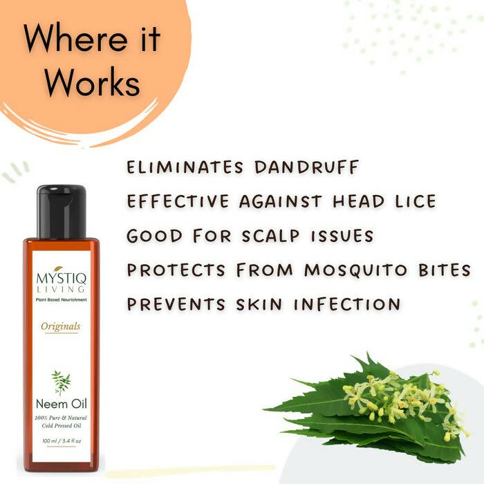 Mystiq Living Originals Neem Oil - Grab2buy