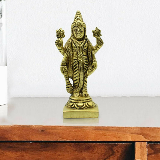 Puja N Pujari Lord Vishnu Murty Idol - Grab2buy