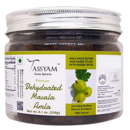 Tassyam Organics Dehydrated Masala Amla Slices