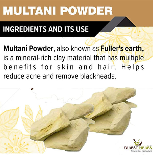 Forest Herbs Multani Mitti Face Care Powder Grab2Buy Forest Herbs Grab2Buy