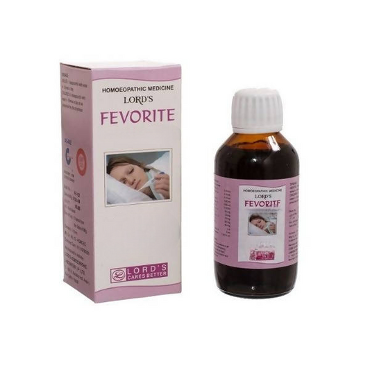 Lord’s Homeopathy Fevorite Syrup – Homeopathic Fever & Immune Wellness Tonic