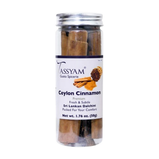 Tassyam Organics Premium Ceylon Cinnamon Sticks