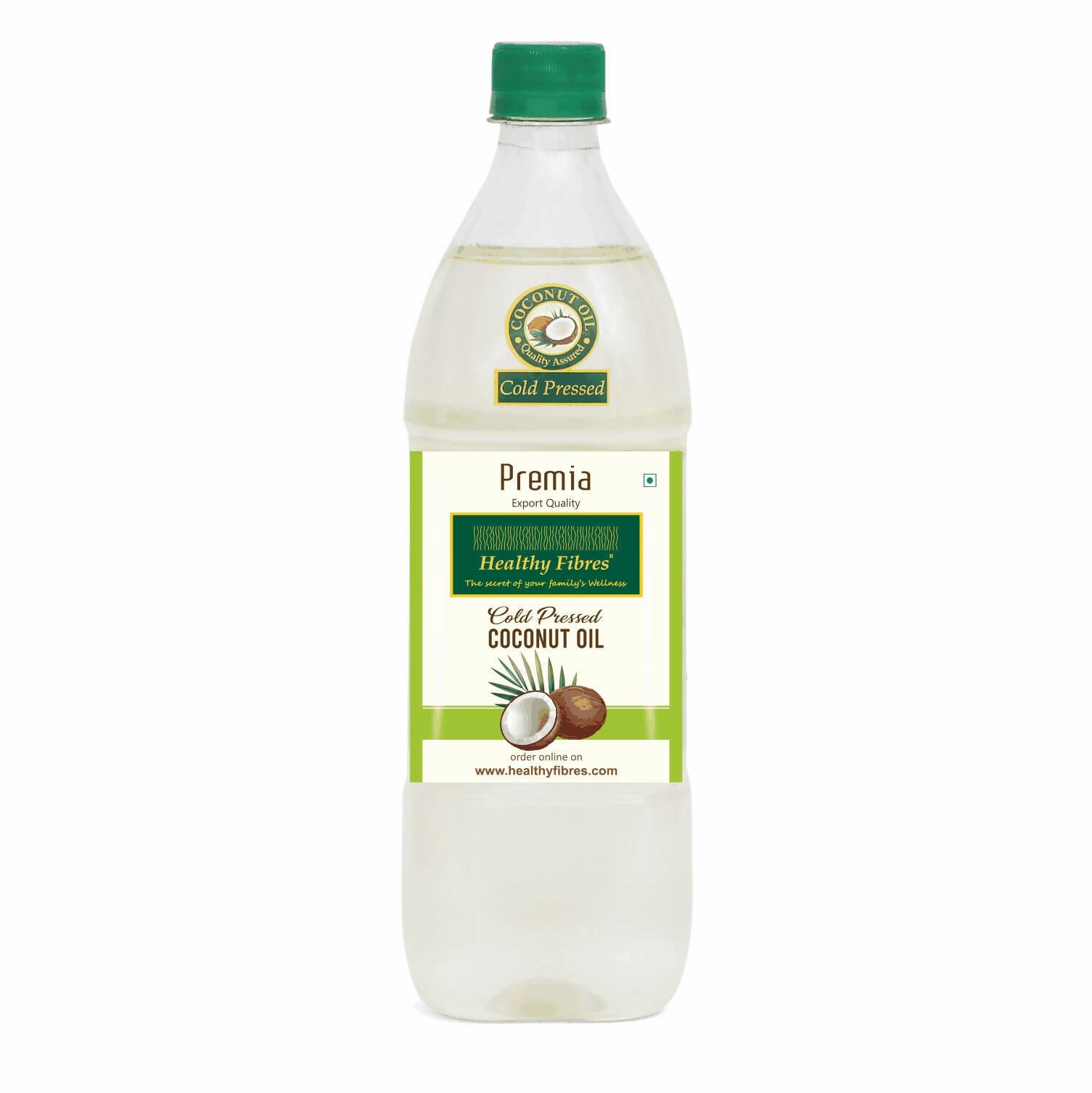 Healthy Fibres Cold Pressed Coconut Oil - Grab2buy