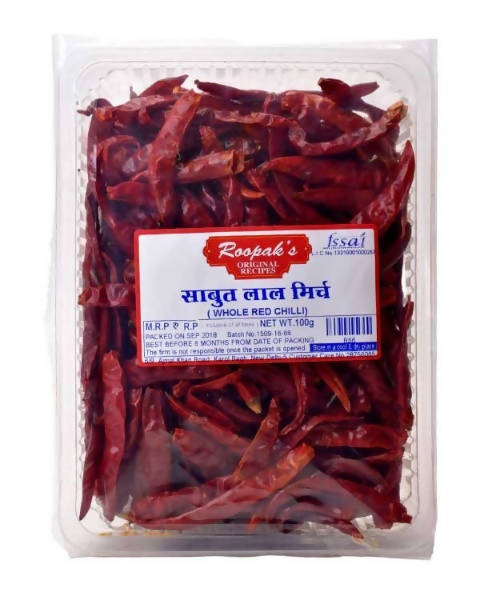 Roopak's Whole Red Chilli - Grab2buy