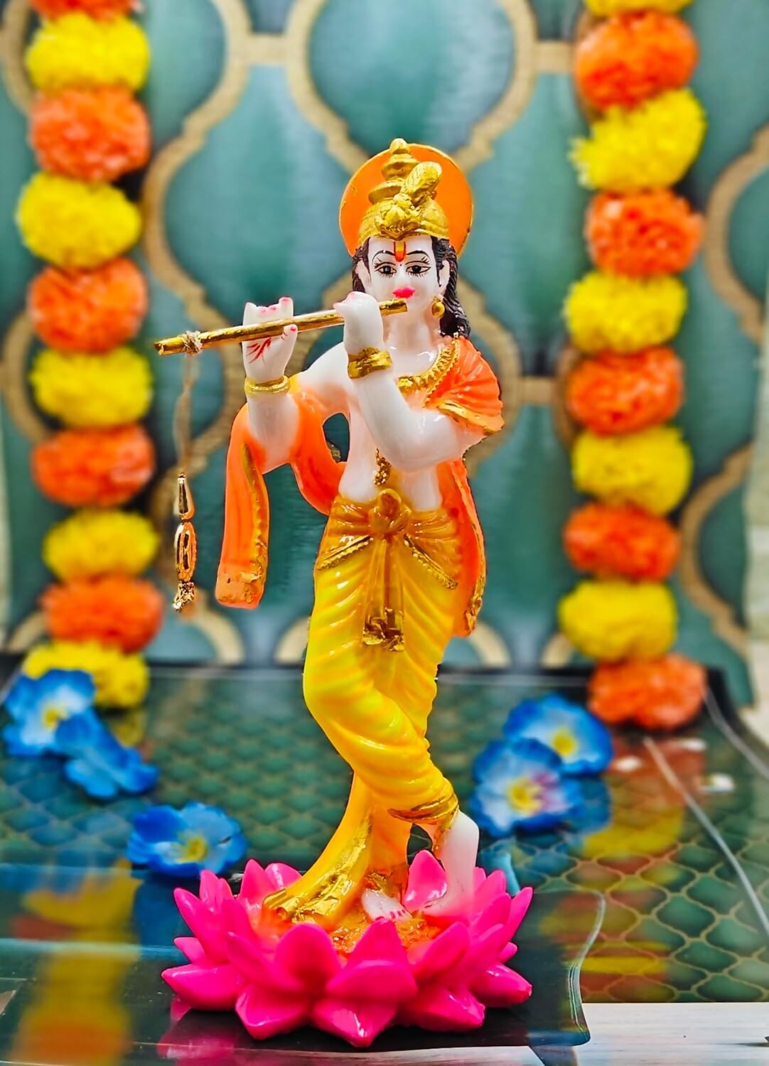 SN Handicrafts Standing Krishna Statue Idol - Grab2buy