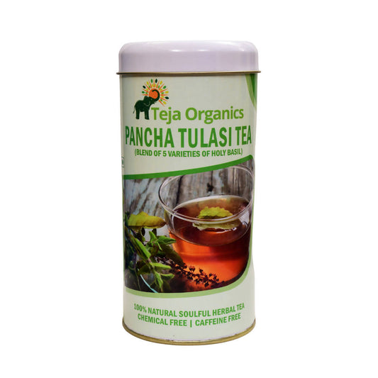 Teja Organics Pancha Tulasi Tea Grab2Buy Teja Organics Grab2Buy