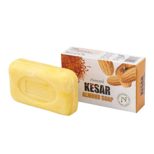 Nandini Herbal Kesar Almond Soap - Grab2buy