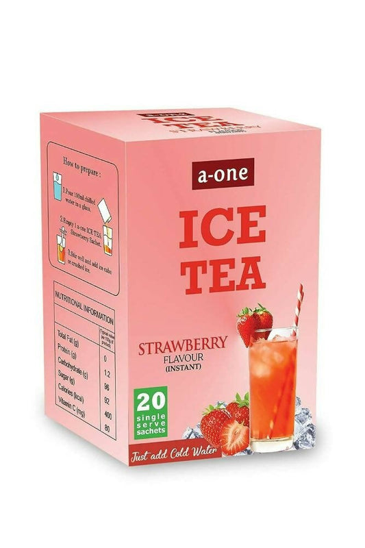 A-One Ice Tea Strawberry Flavour Instant - Grab2buy