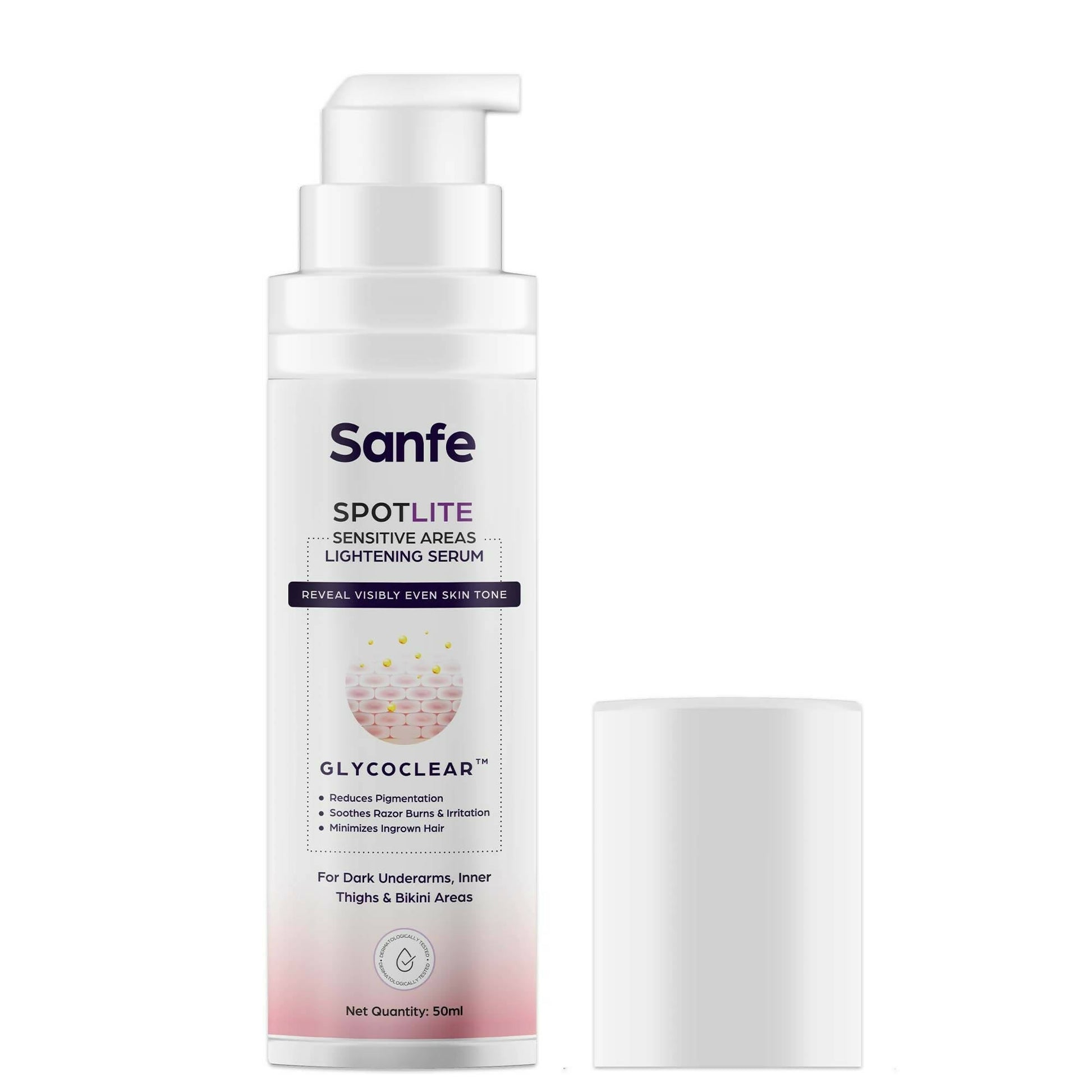 Sanfe Spotlite Sensitive Areas Body Serum - Grab2buy