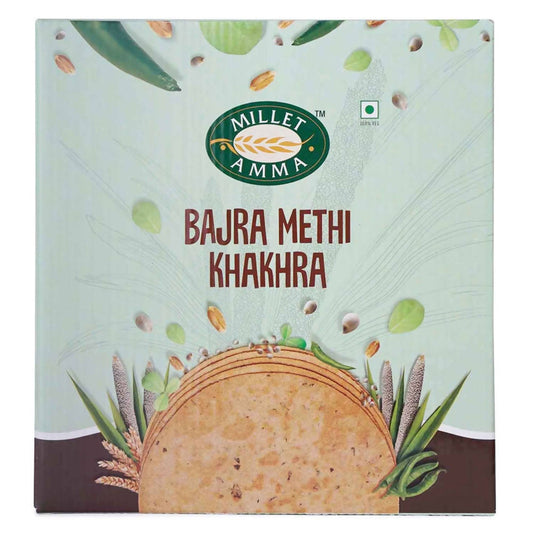Millet Amma Bajra Methi Khakhra - Grab2buy