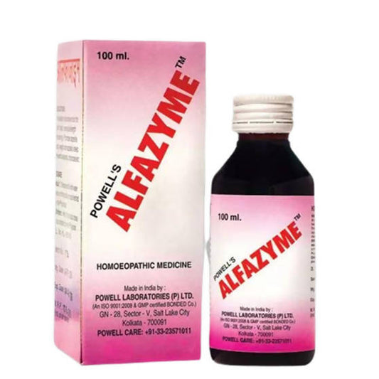 Powell’s Homeopathy Alfazyme Tonic – Homeopathic Digestive Enzyme & Appetite Wellness Tonic