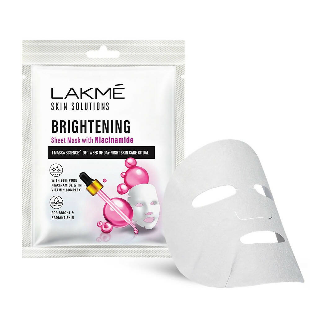 Lakme Skin Solutions Brightening Sheet Mask - Grab2buy