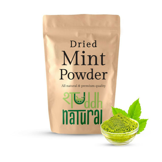 Shuddh Natural Mint Powder - Aromatic Flavor Shuddh Natural