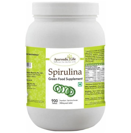 Ayurvedic Life Spirulina Tablets Grab2Buy Ayurvedic Life Grab2Buy