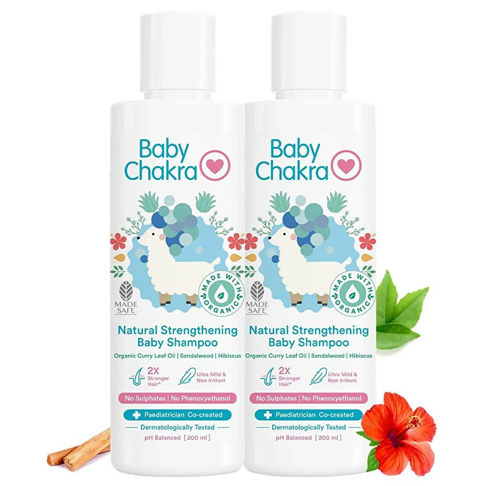 BabyChakra Natural Strengthening Baby Shampoo - Grab2buy