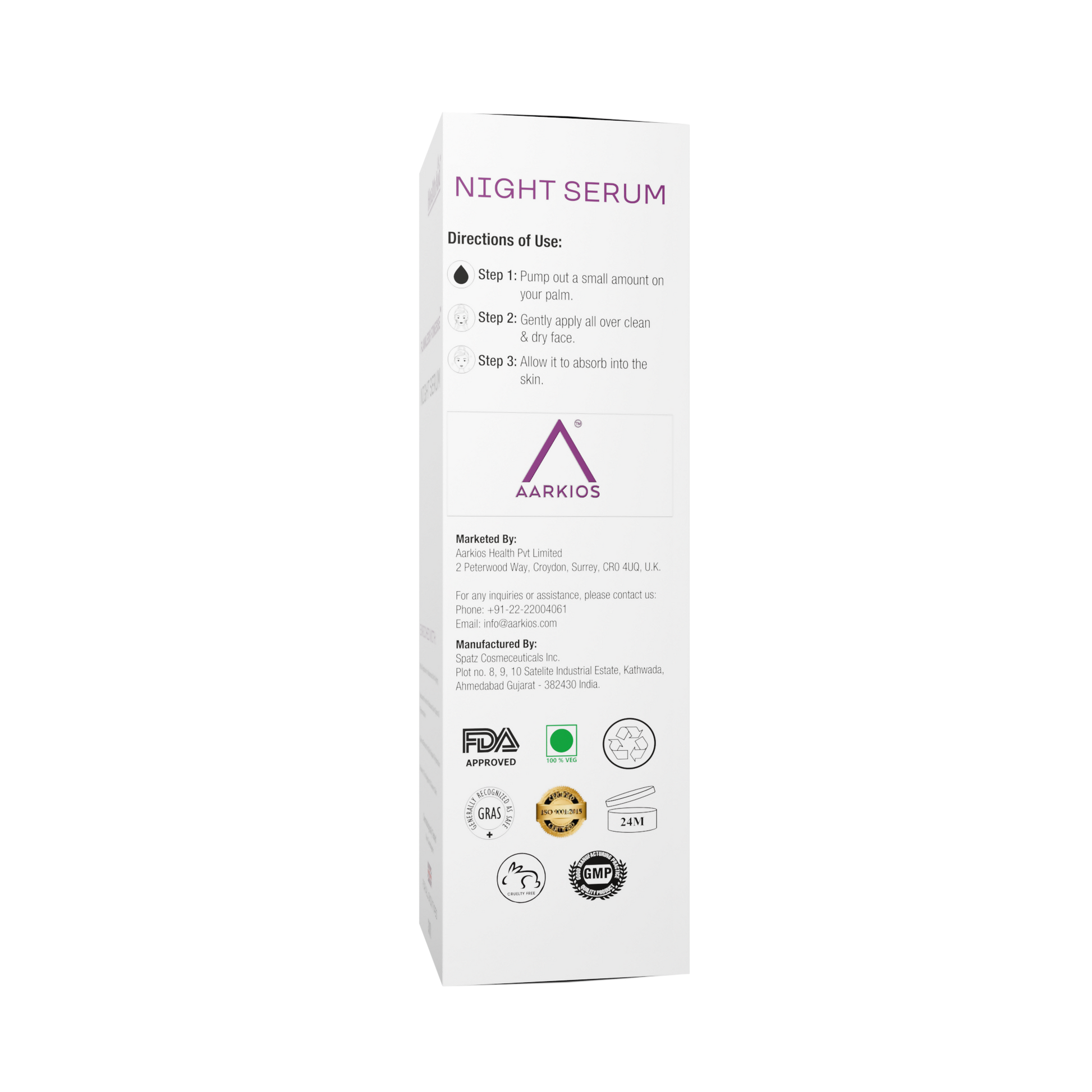 Flawless Finesse Night Serum Box(3)