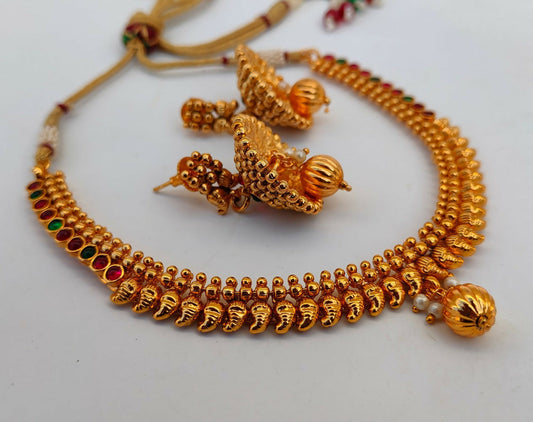 Multicolor Kemp Mango Necklace Set - Grab2buy