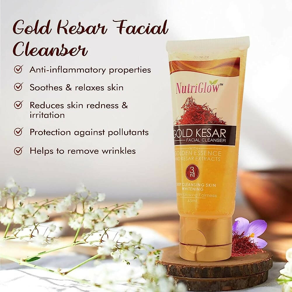NutriGlow Gold Kesar Face Wash - Grab2buy