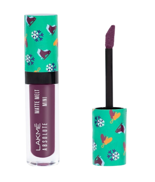Lakme Absolute Matte Melt Mini Liquid Lip Color - Purple Tourist