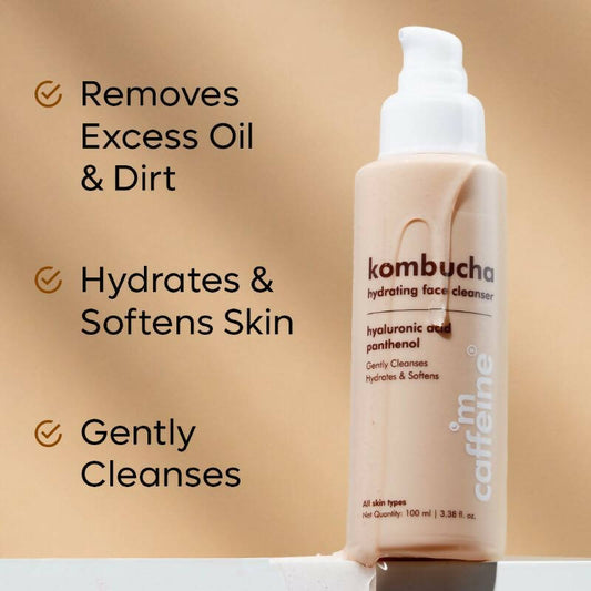 mCaffeine Kombucha Hydrating and Antioxidant-Rich Face Cleanser - Grab2buy