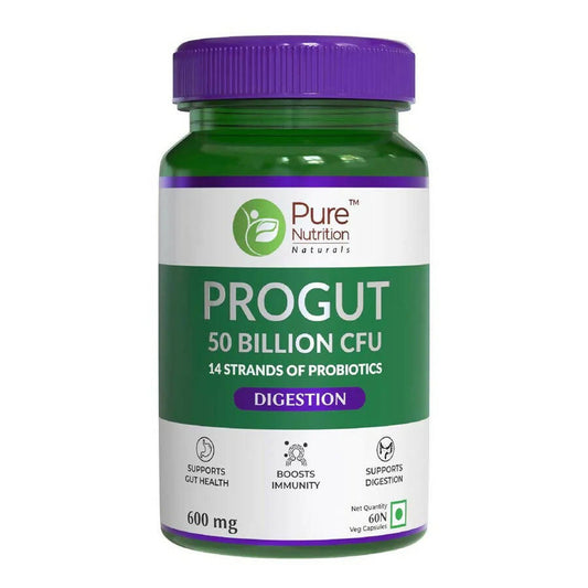 Pure Nutrition Progut Veg Capsules - Grab2buy