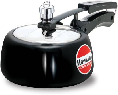 Hawkins Contura Black 1.5 L Pressure Cooker (CB15) Grab2Buy Hawkins Grab2Buy