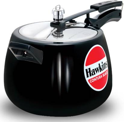 Hawkins Contura Black 6.5 L Pressure Cooker (CB65) Grab2Buy Hawkins Grab2Buy