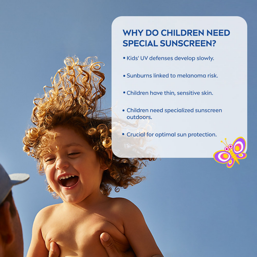 Nivea Sun Protect & Care Sunscreen For Kids Spf 50+ - Grab2buy