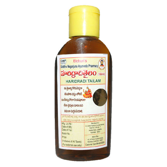 Siddha Nagarjuna Ayurveda Haridradi Tailam - Grab2buy