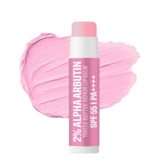 Bake 2% Alpha Arbutin Tinted Butter Brightening Lip Balm SPF 55 PA++++ Grab2Buy Bake Grab2Buy
