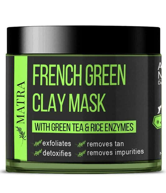 Matra French Green Clay Mask With Green Tea & Rice Enzymes Grab2Buy Matra Grab2Buy