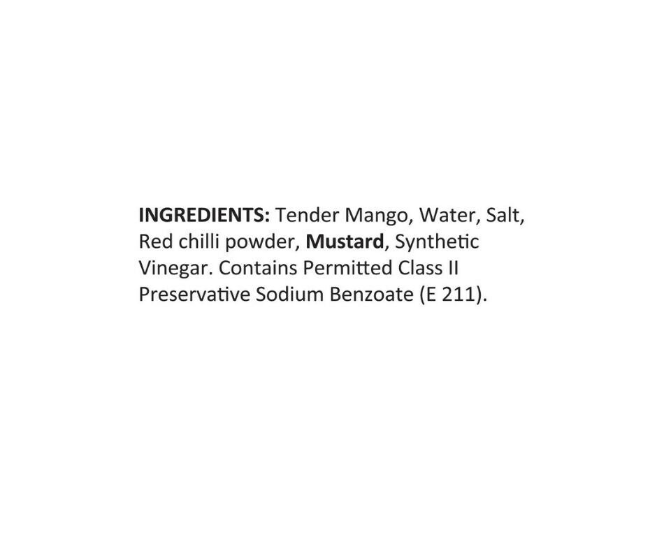 Tasty Nibbles Tender Mango Pickle - Grab2buy