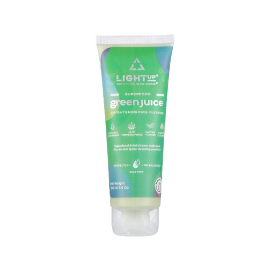 Light Up Superfood Brightening Green Juice Face Cleanser