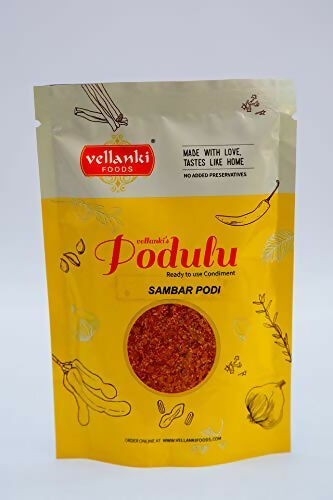 Vellanki Foods Combo Powders - Rasam Podi, Sambar Podi, Kura Karam (250 gms Each) - Distacart