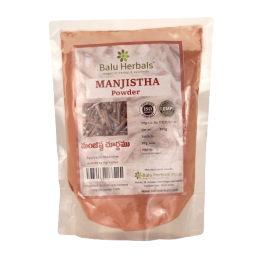 Balu Herbals Rubia Cordifolia (Manjishta) Powder - Grab2buy