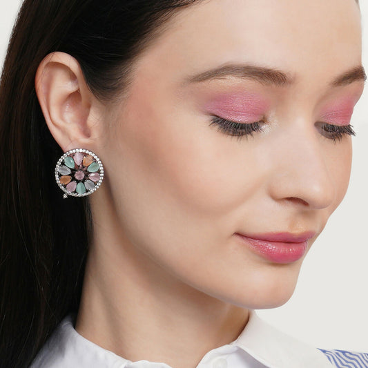 Blush Stone Wheel Studs- Ruby Raang Grab2Buy Ruby Raang Grab2Buy
