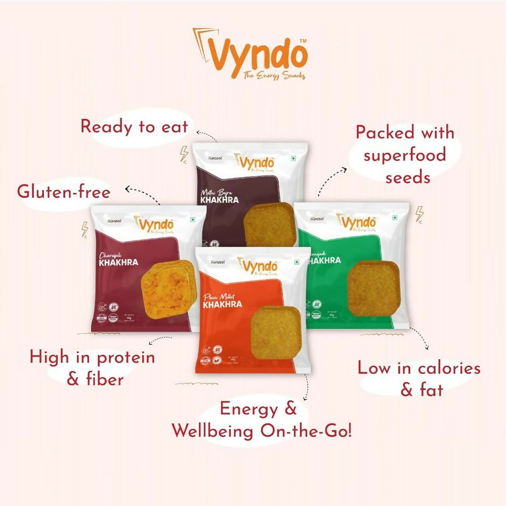 Vyndo Gluten Free Khakhra Combo - Grab2buy